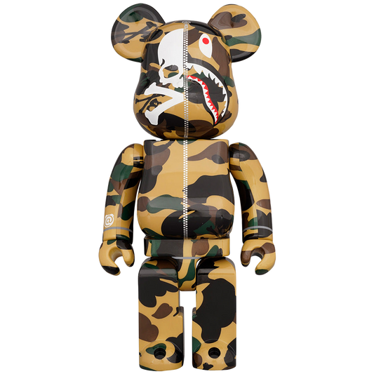 MASTERMIND VS BAPE(R) BE@RBRICK 1000%（黄色）