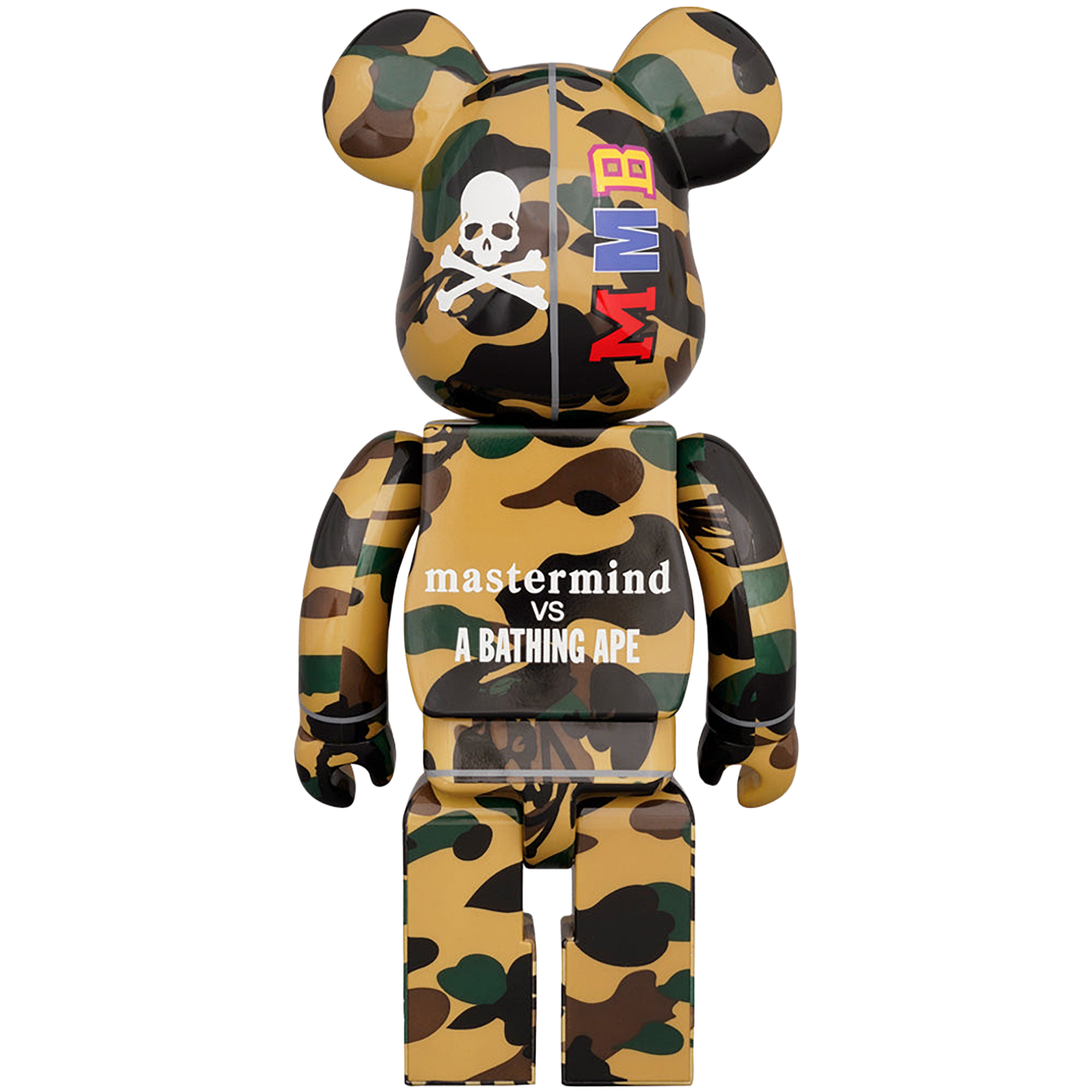 MASTERMIND VS BAPE(R) BE@RBRICK 1000% (YELLOW)