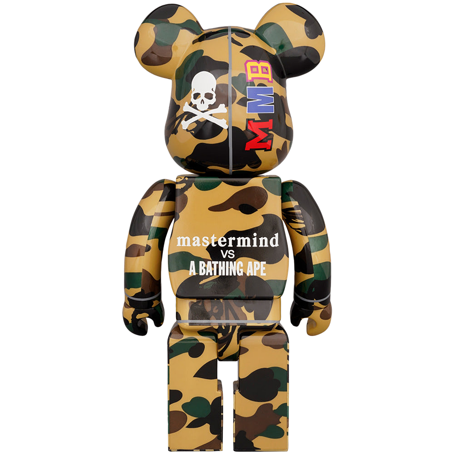 MASTERMIND VS BAPE(R) BE@RBRICK 1000% (YELLOW)