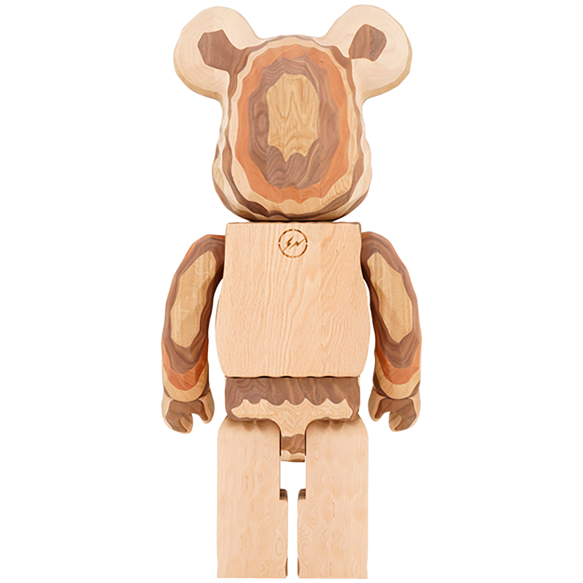 BE@RBRICK カリモク fragmentdesign 1000％ carved wooden LAYERED