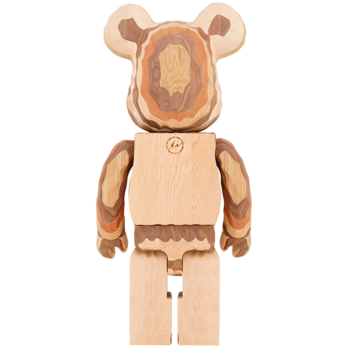 BE@RBRICK カリモク fragmentdesign 1000％ carved wooden LAYERED