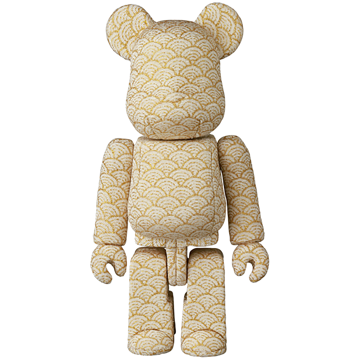 木目込みBE@RBRICK 青海波 金／青海波 銀