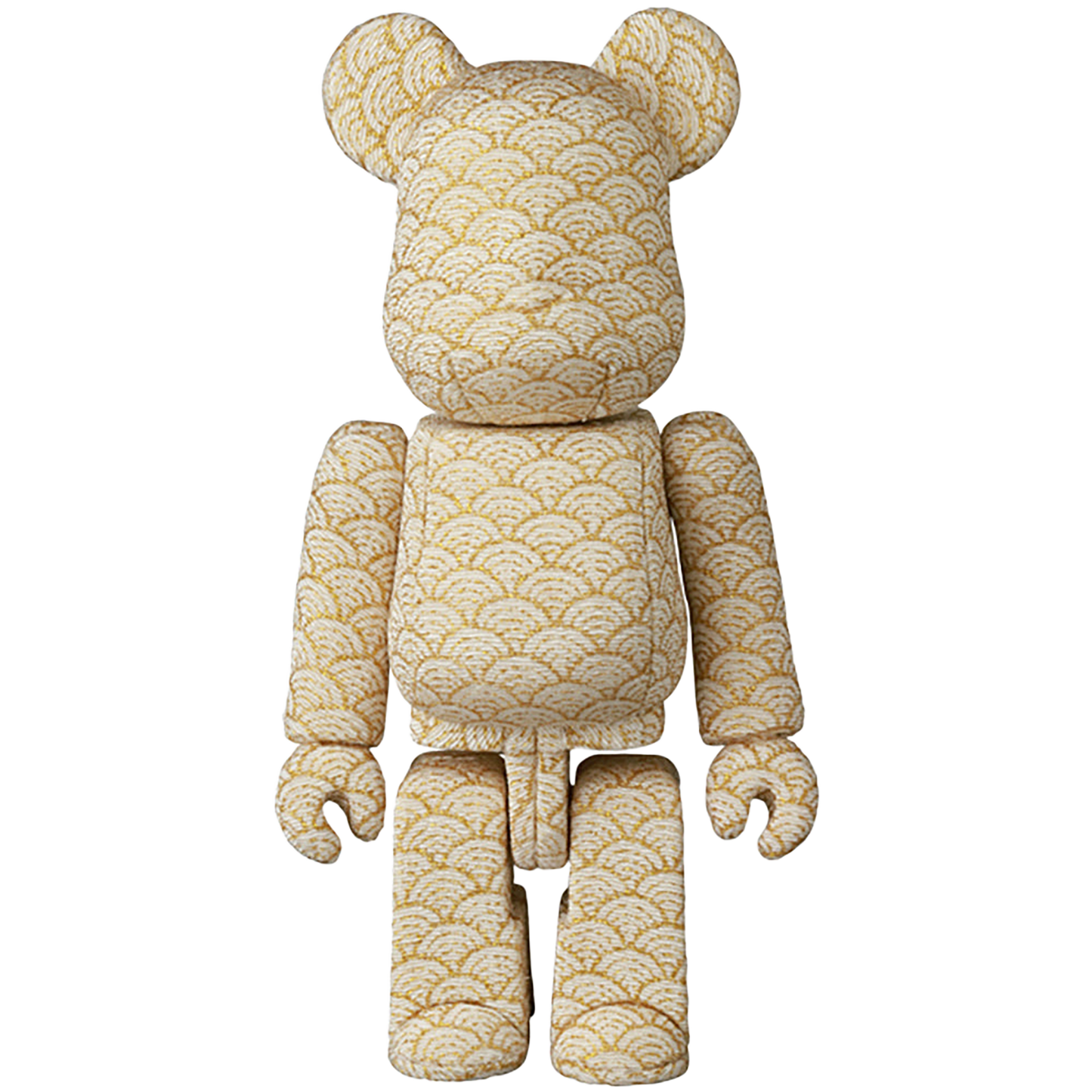 木目込みBE@RBRICK 青海波 金／青海波 銀