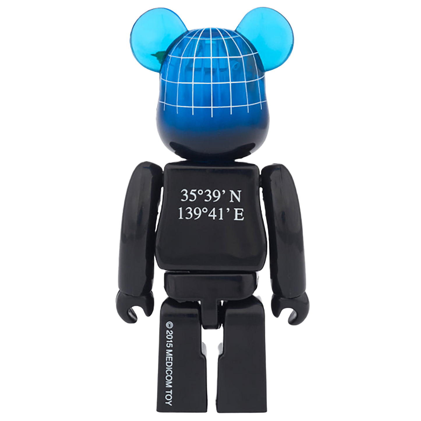 BE@RBRICK EARTH 100％（COSMIC BLACK/OCEAN BLUE）