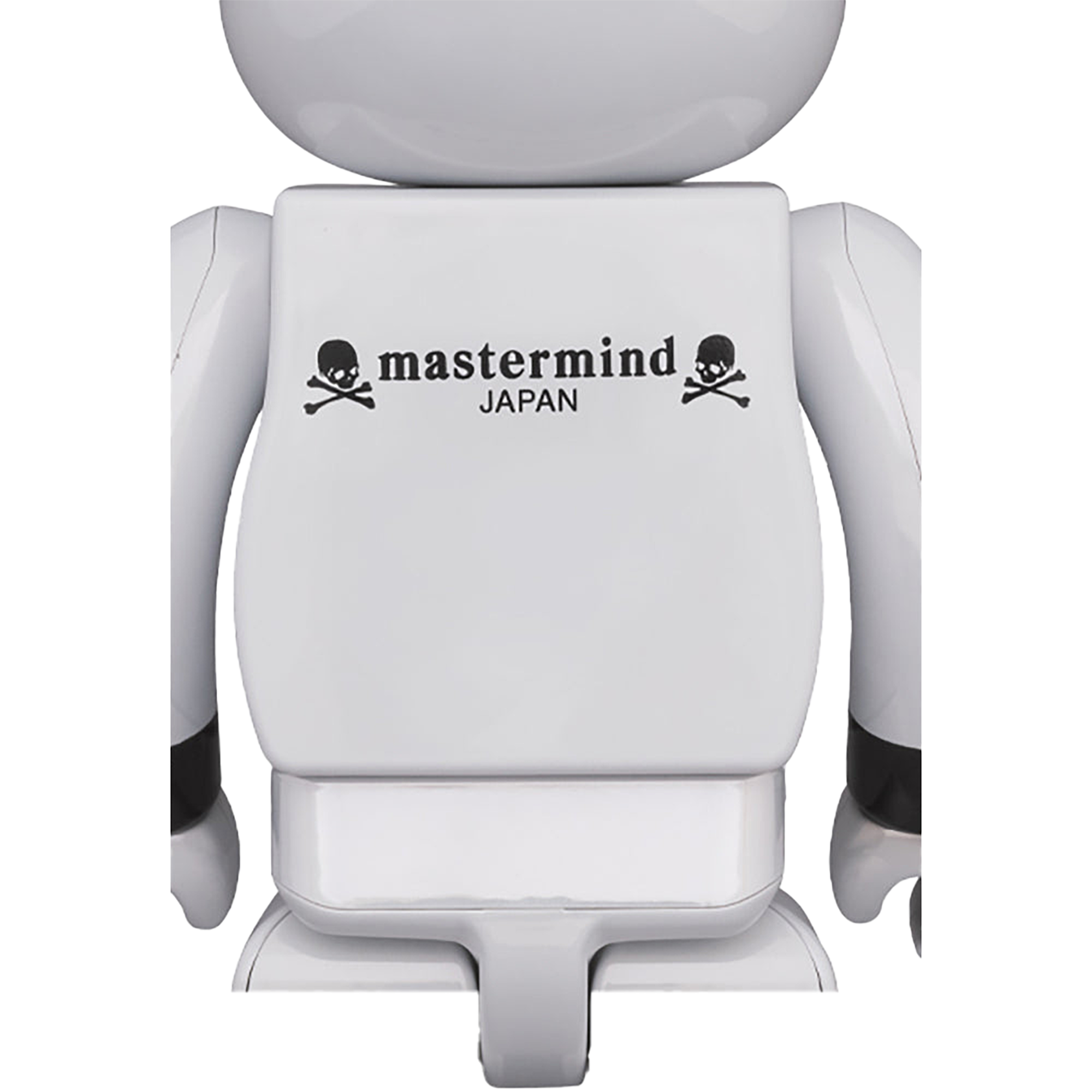 BE@RBRICK mastermind JAPAN WHITE CHROME Ver. 100％ & 400％