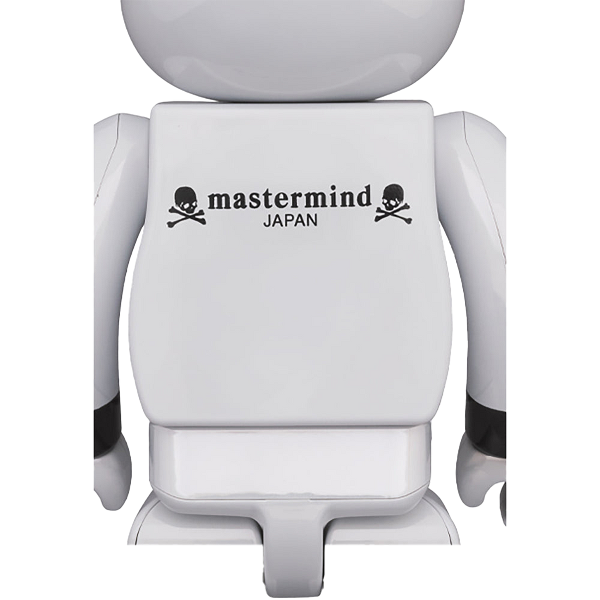 BE@RBRICK mastermind JAPAN WHITE CHROME Ver. 100％ & 400％
