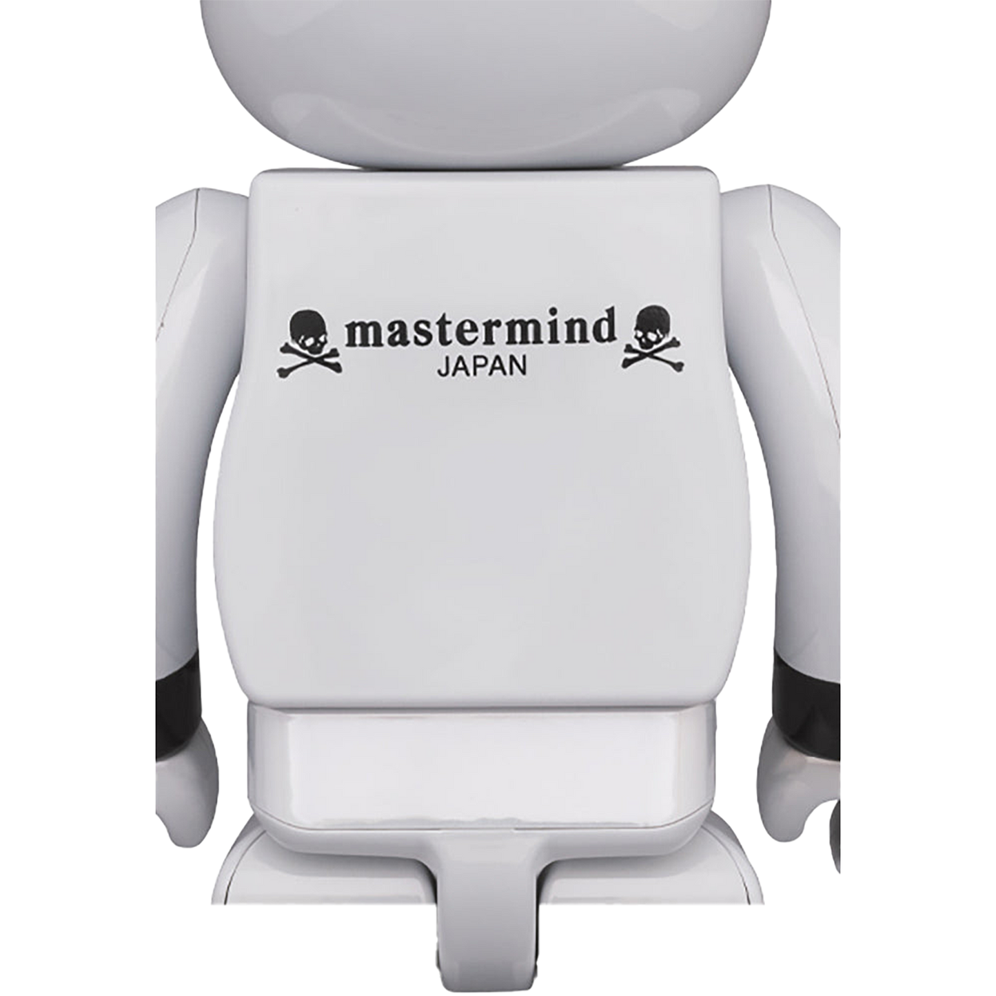 BE@RBRICK mastermind JAPAN WHITE CHROME Ver. 100％ & 400％
