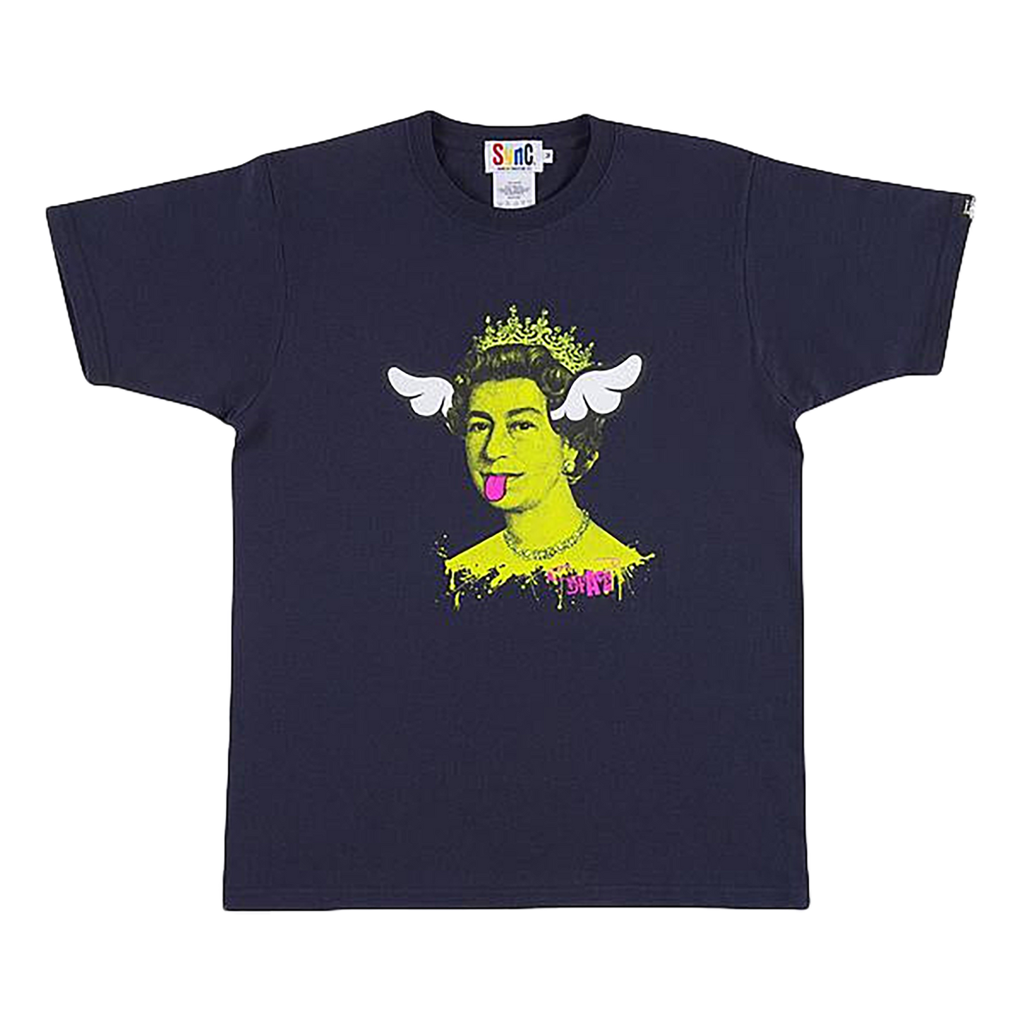 D*FACE TEE DOG SAVE THE QUEEN