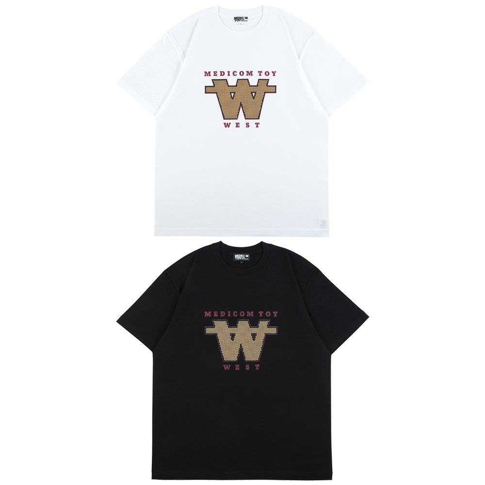 MLE MEDICOM TOY WEST ORIGINAL PRODUCTS MEDICOM TOY WEST LOGO TEE_0