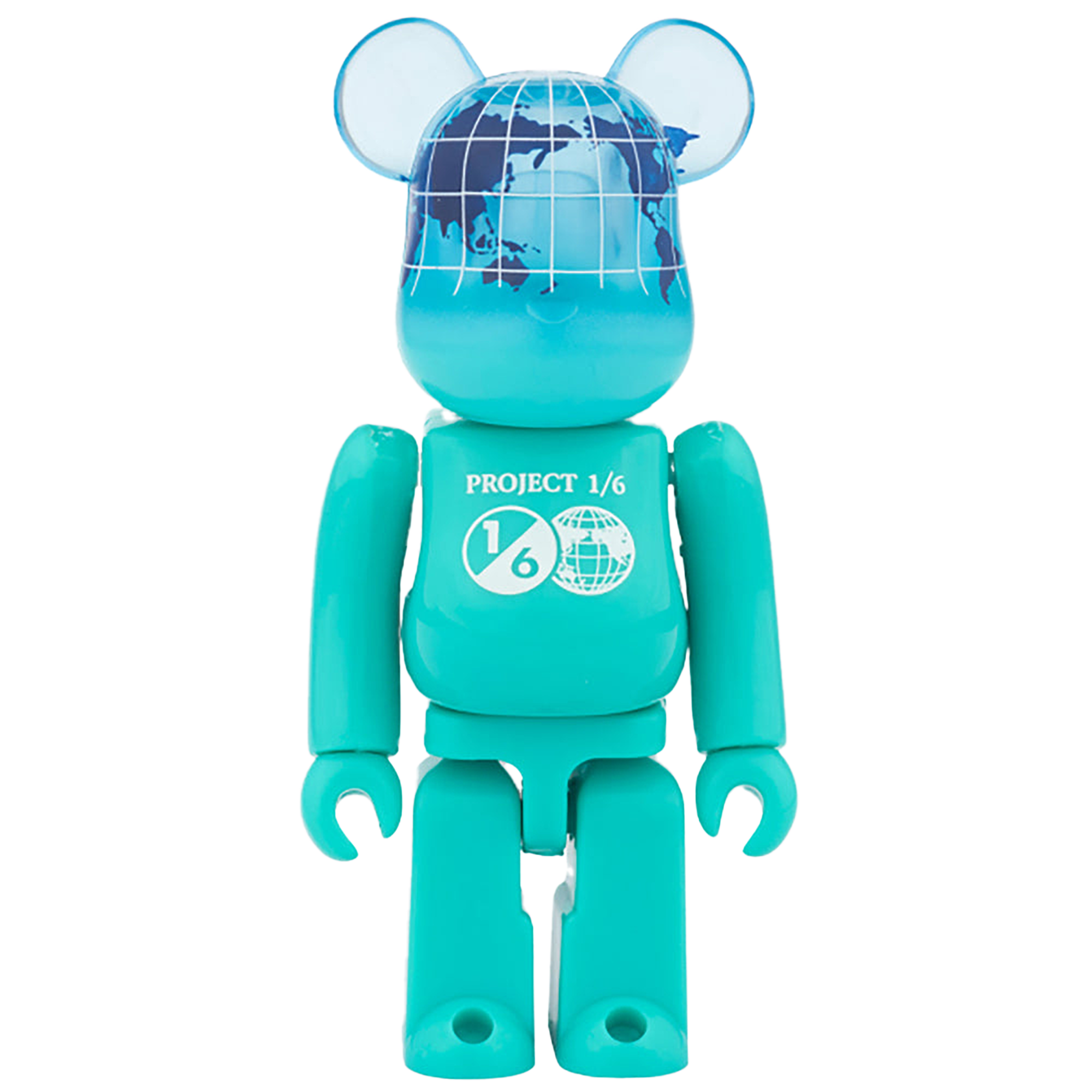 BE@RBRICK EARTH 100％（COSMIC BLACK/OCEAN BLUE）
