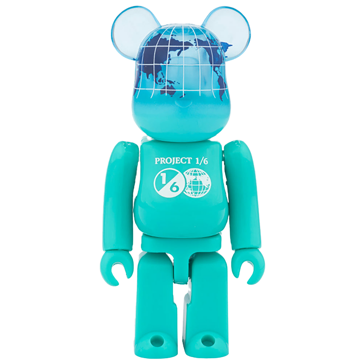 BE@RBRICK EARTH 100％（COSMIC BLACK/OCEAN BLUE）