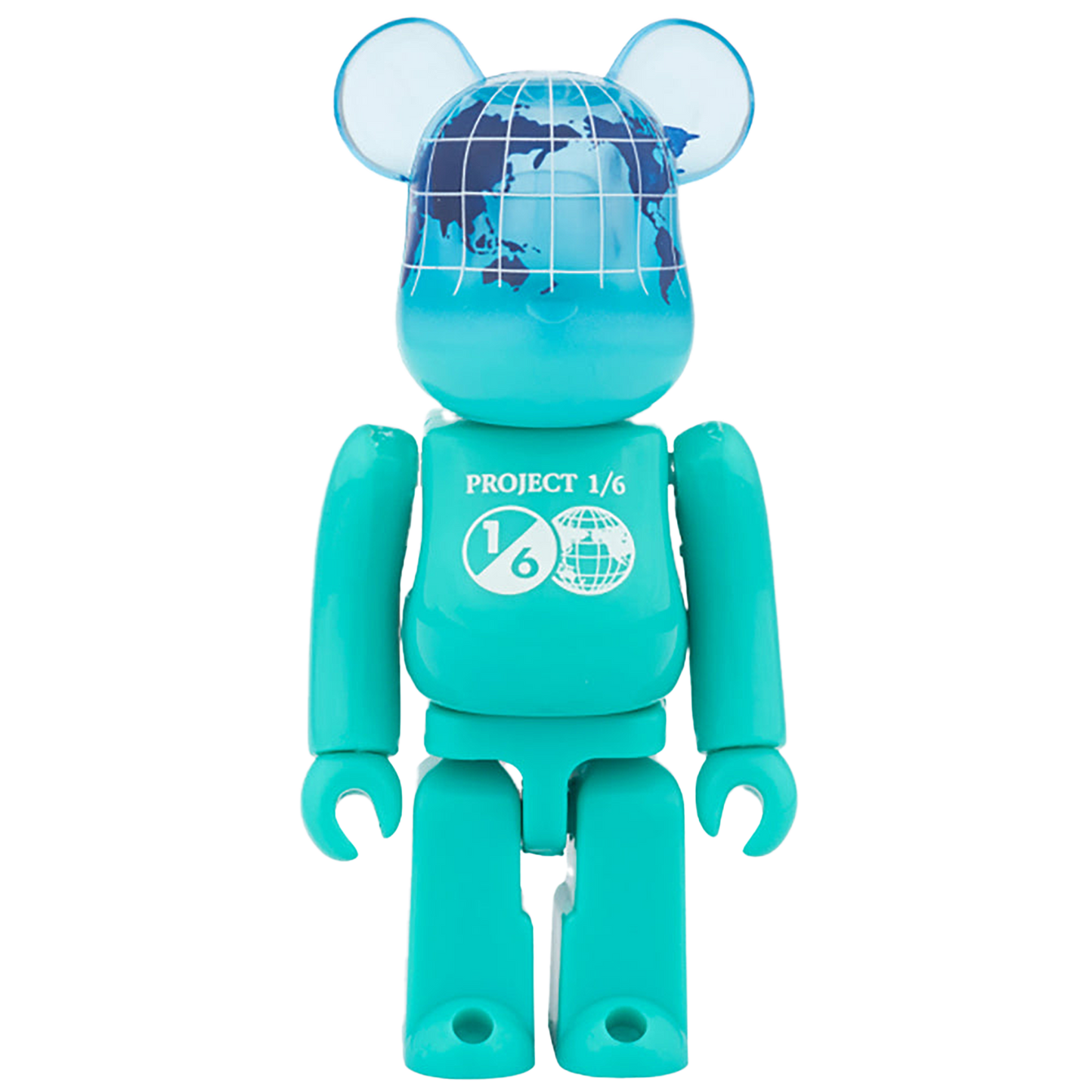 BE@RBRICK EARTH 100％（COSMIC BLACK/OCEAN BLUE）