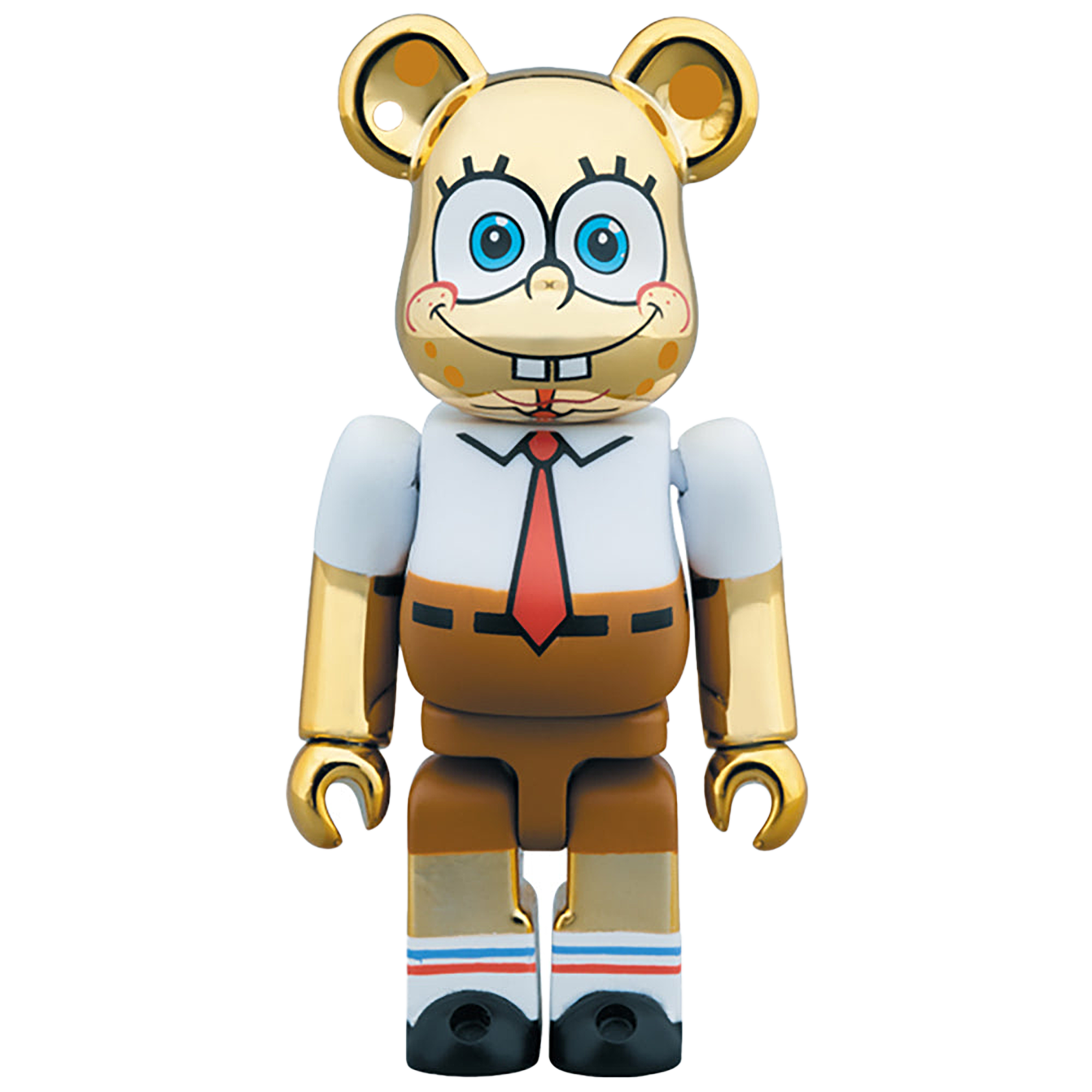 BE@RBRICK SpongeBob GOLD CHROME 100％ & 400％