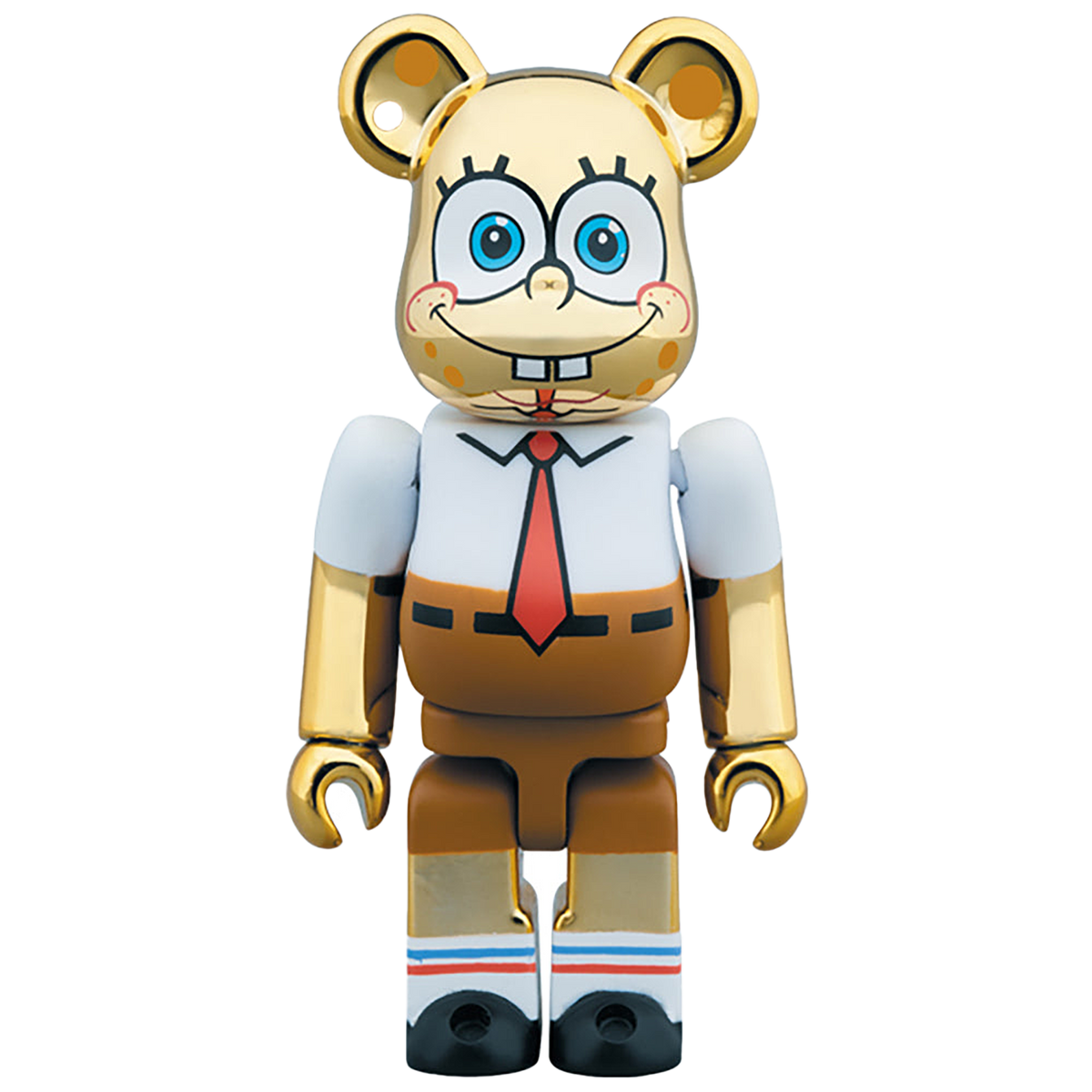 BE@RBRICK SpongeBob GOLD CHROME 100％ & 400％