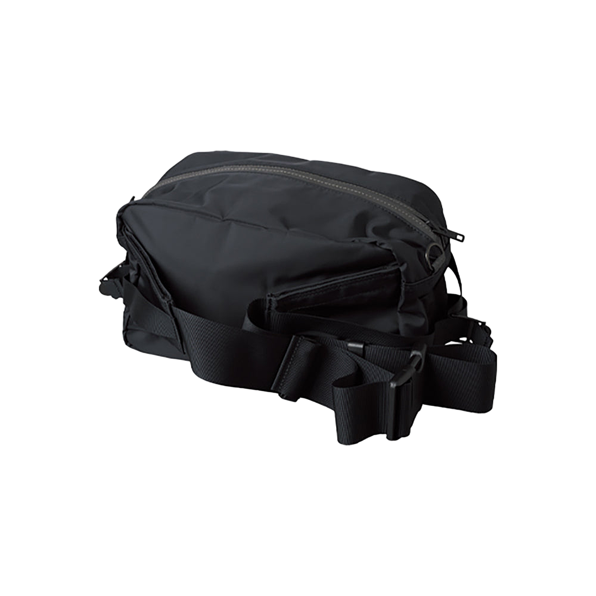 PORTER × BE@RBRICK BLACK/REFLECTIVE WAIST BAG