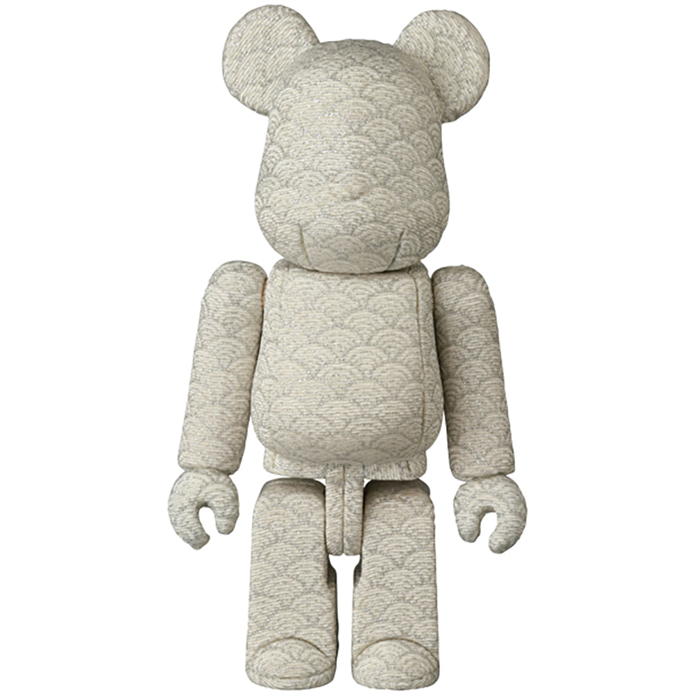 木目込みBE@RBRICK 青海波 金／青海波 銀_3