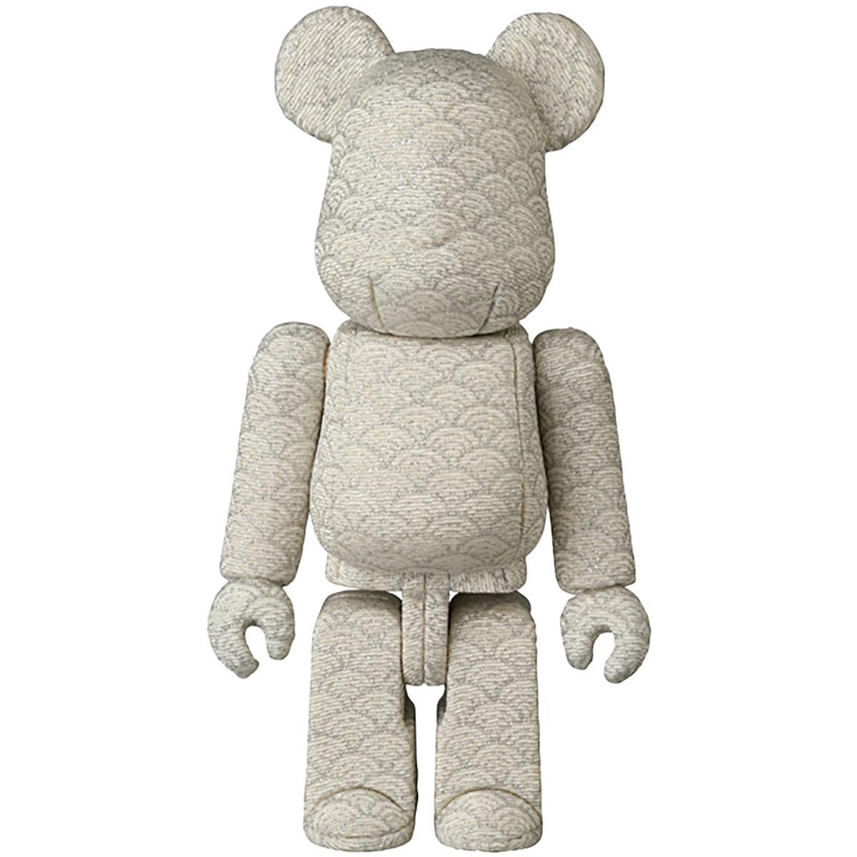 木目込みBE@RBRICK 青海波 金／青海波 銀