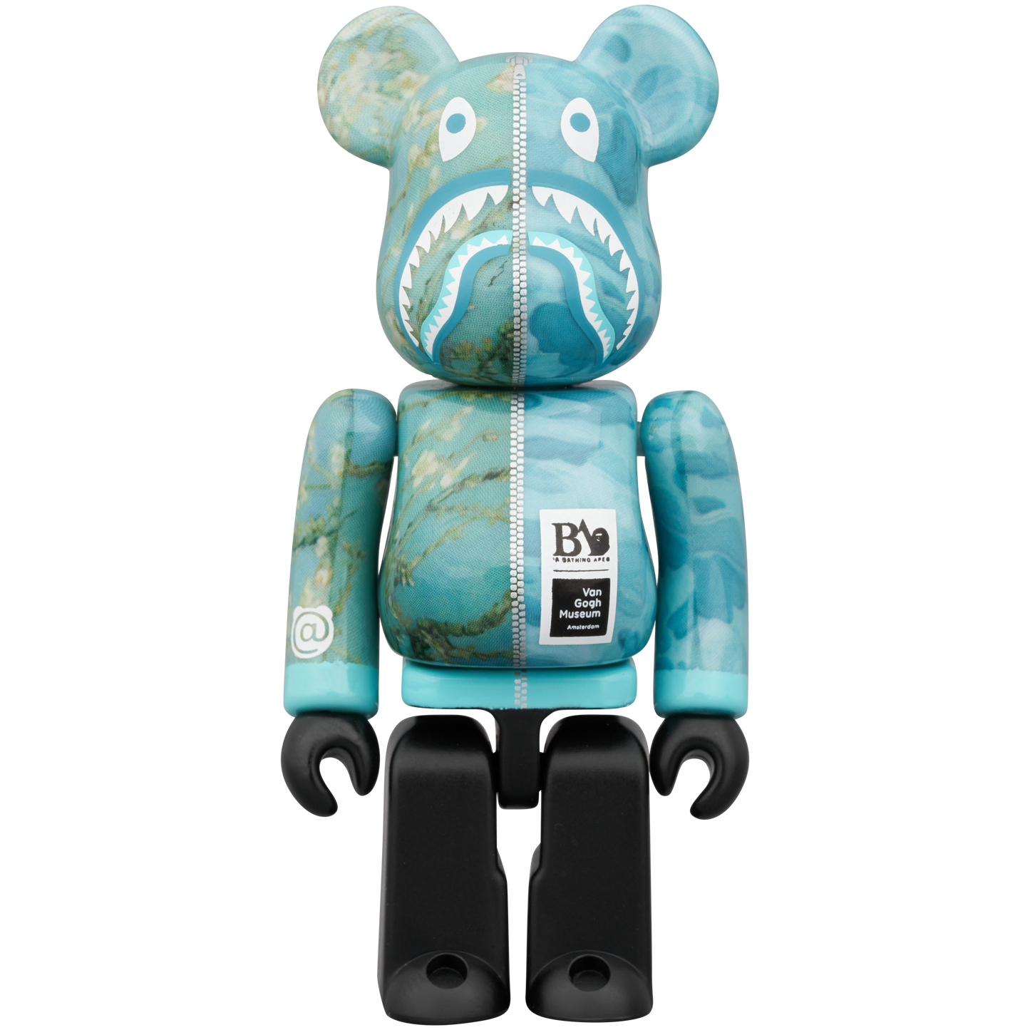 BE@RBRICK BAPE(R) × Van Gogh Museum Almond Blossom SHARK 100％ & 400％_1