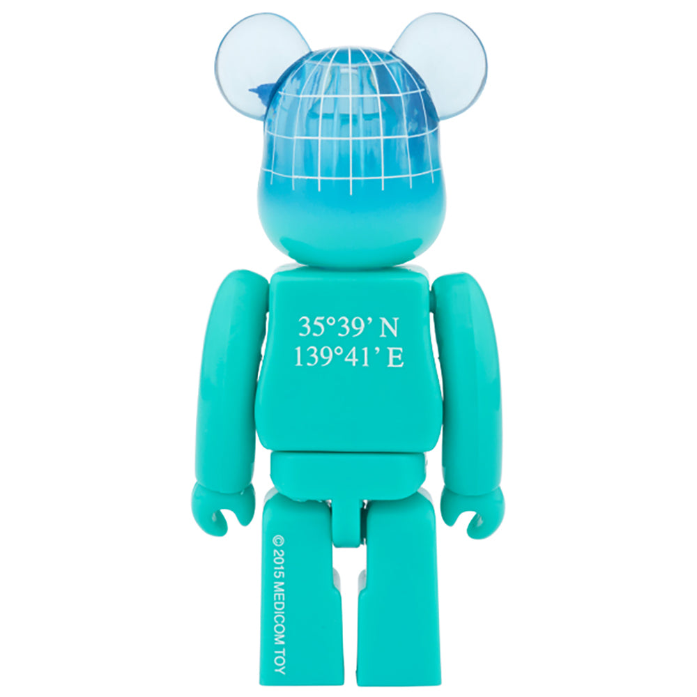 BE@RBRICK EARTH 100％（COSMIC BLACK/OCEAN BLUE）_4