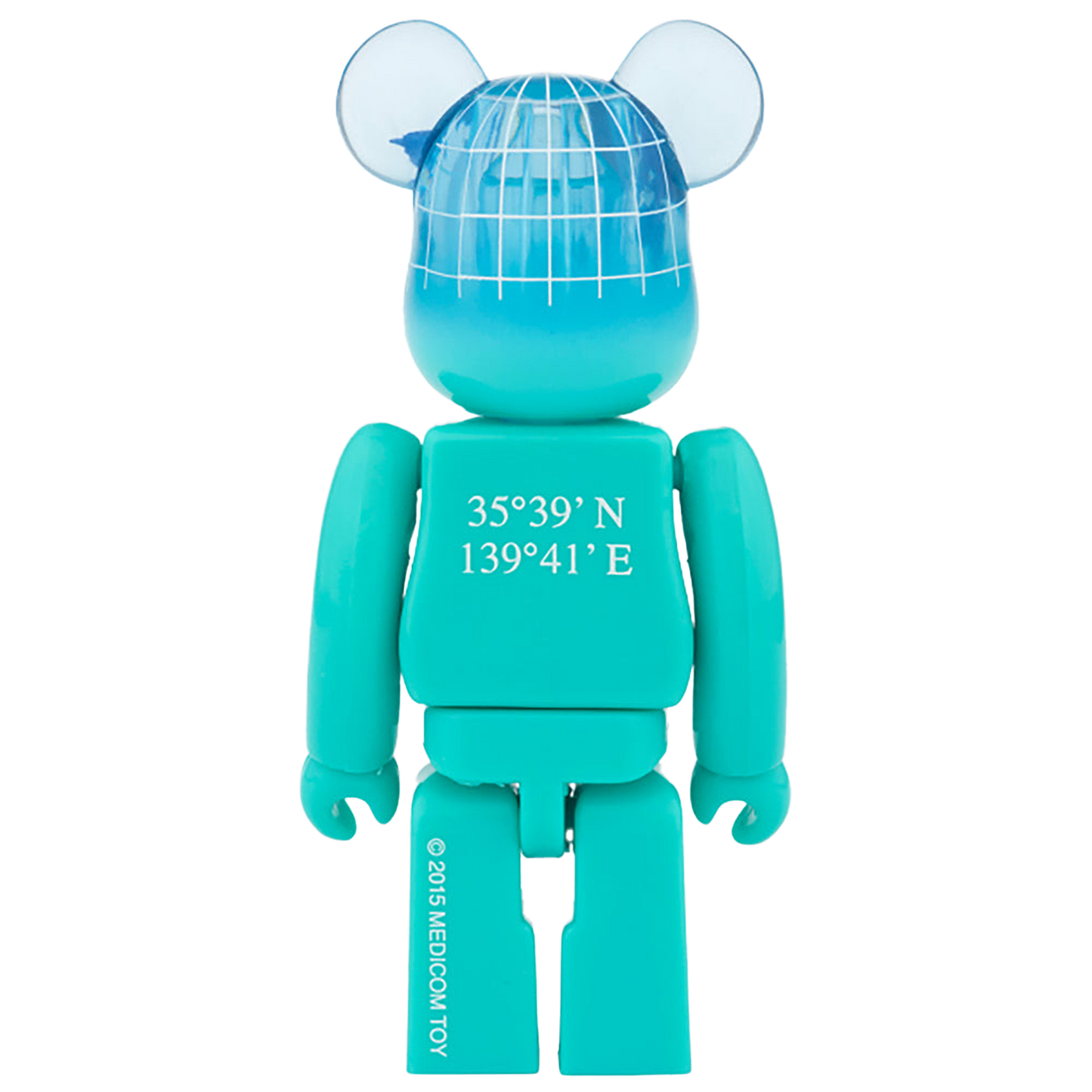 BE@RBRICK EARTH 100％（COSMIC BLACK/OCEAN BLUE）