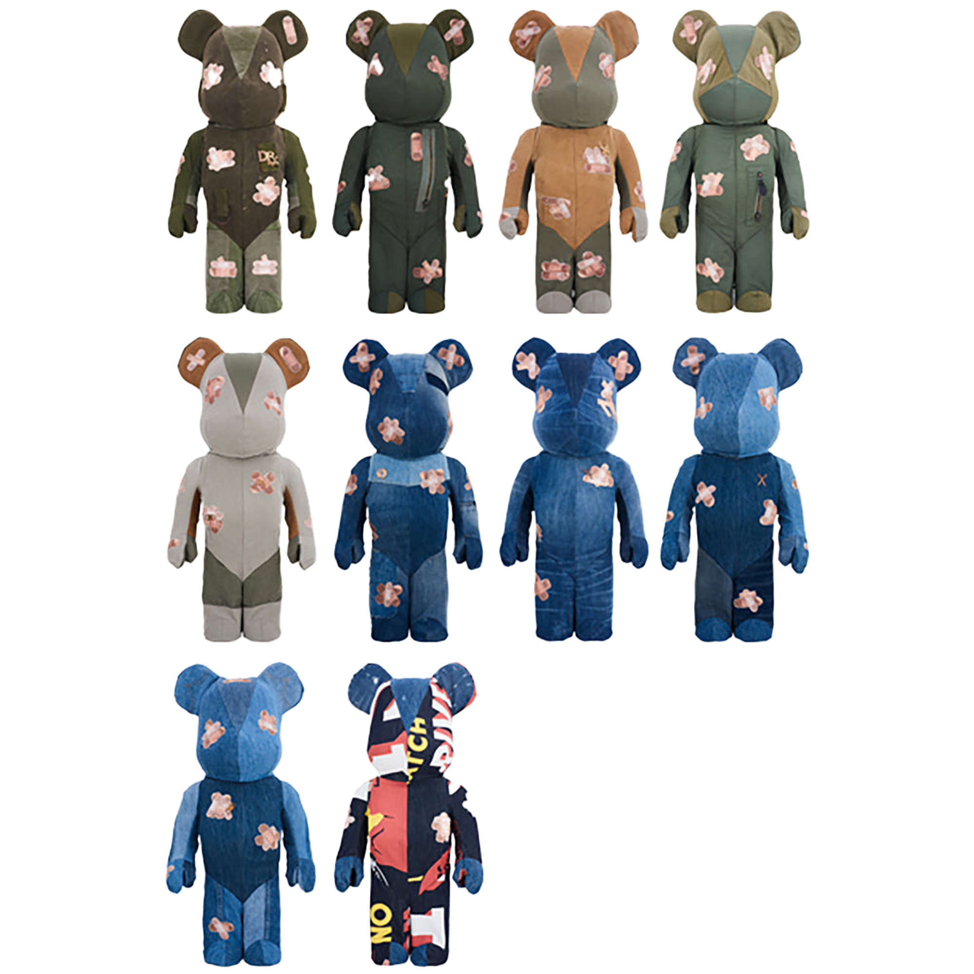 DRxROMANELLI x FABRICK ONE OF KIND COLLECTION BE@RBRICK 1000％