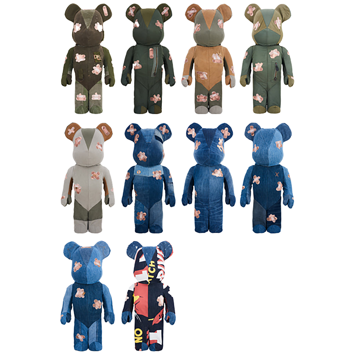 DRxROMANELLI x FABRICK ONE OF KIND COLLECTION BE@RBRICK 1000％