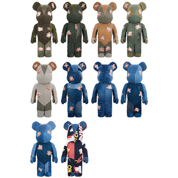 ぬいぐるみ Be@rbrick DrRomanelli One Of a Kind1000% DRxROMANELLI x FABRICK ONE OF KIND COLLECTION BE@RBRICK 1000