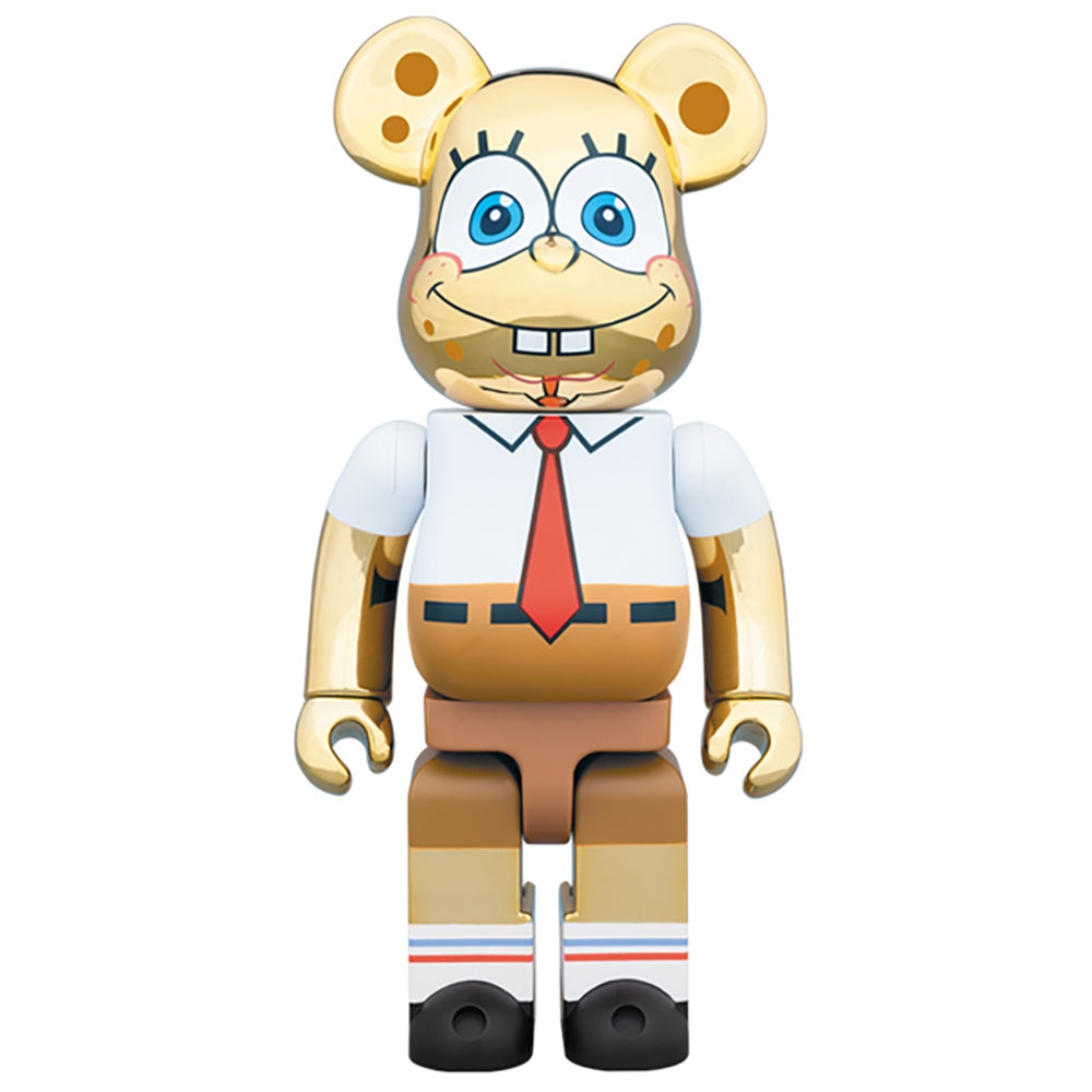 BE@RBRICK SpongeBob GOLD CHROME 100％ & 400％_2