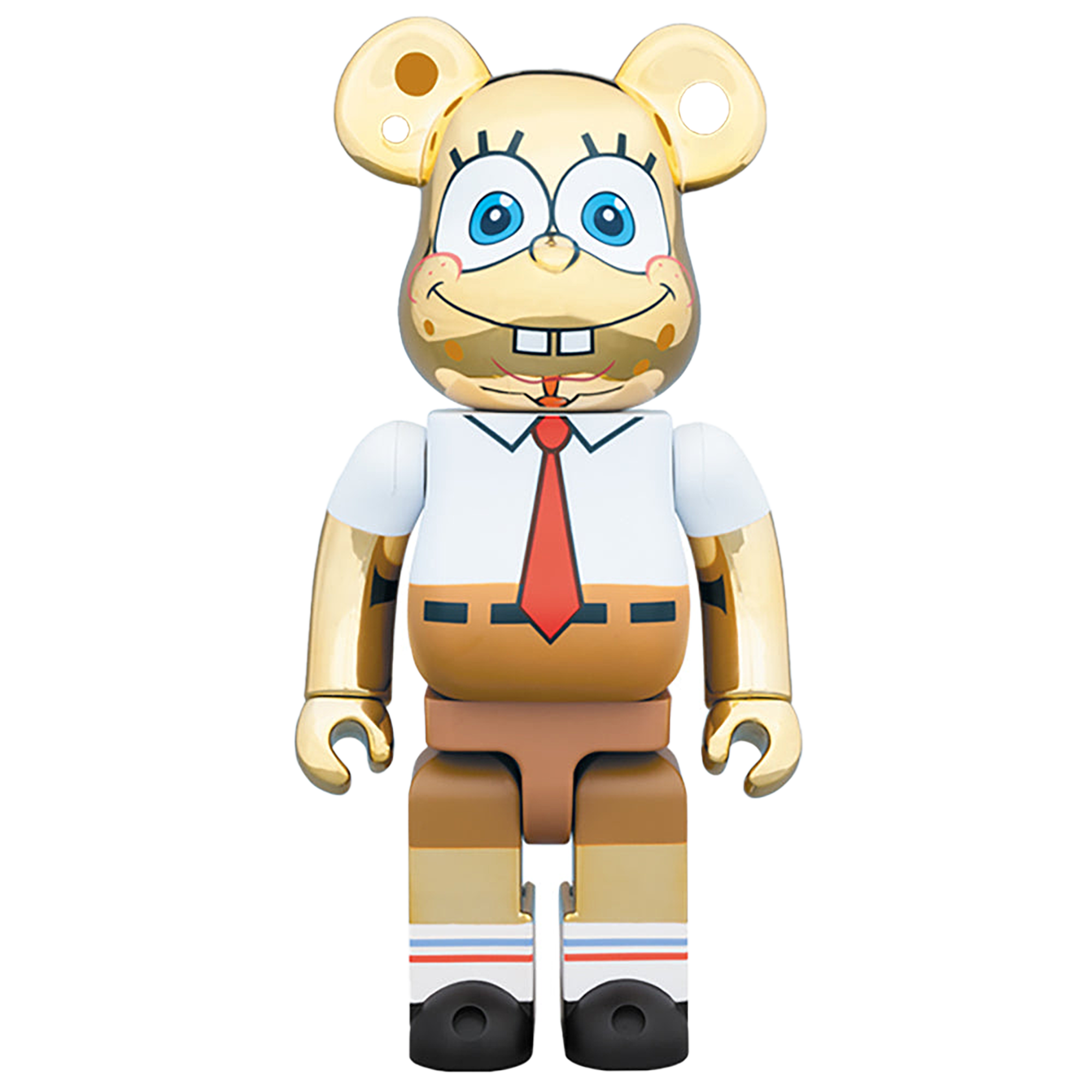 BE@RBRICK SpongeBob GOLD CHROME 100％ & 400％