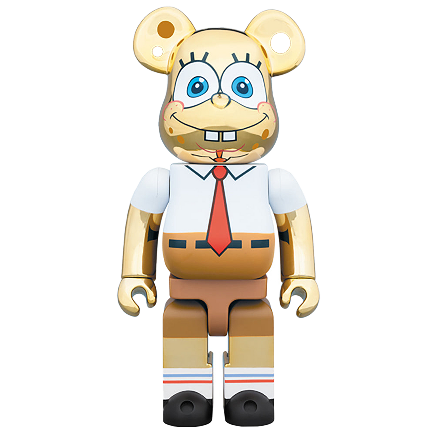 BE@RBRICK SpongeBob GOLD CHROME 100％ & 400％
