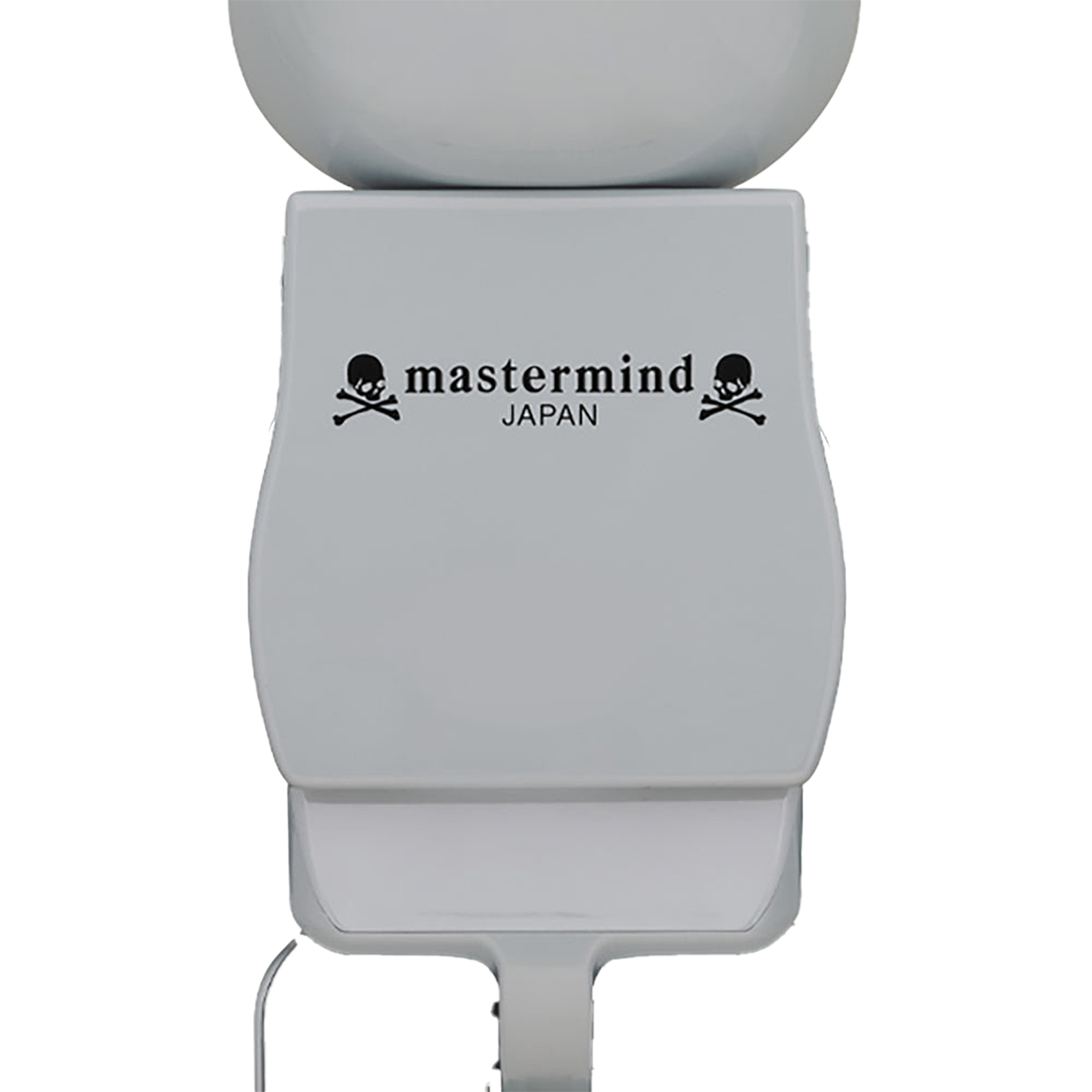 BE@RBRICK mastermind JAPAN WHITE CHROME Ver. 1000％