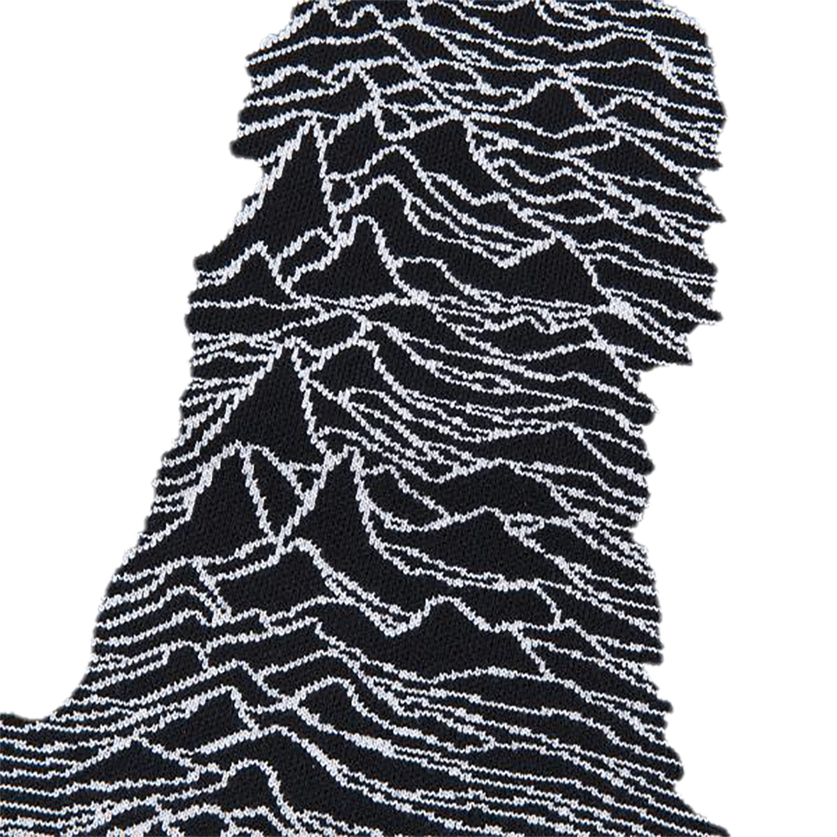 KNIT GANG COUNCIL "JOY DIVISION" CREW NECK SWEATER "UNKNOWN PLEASURES"《Planned to be shipped in late September 2020》