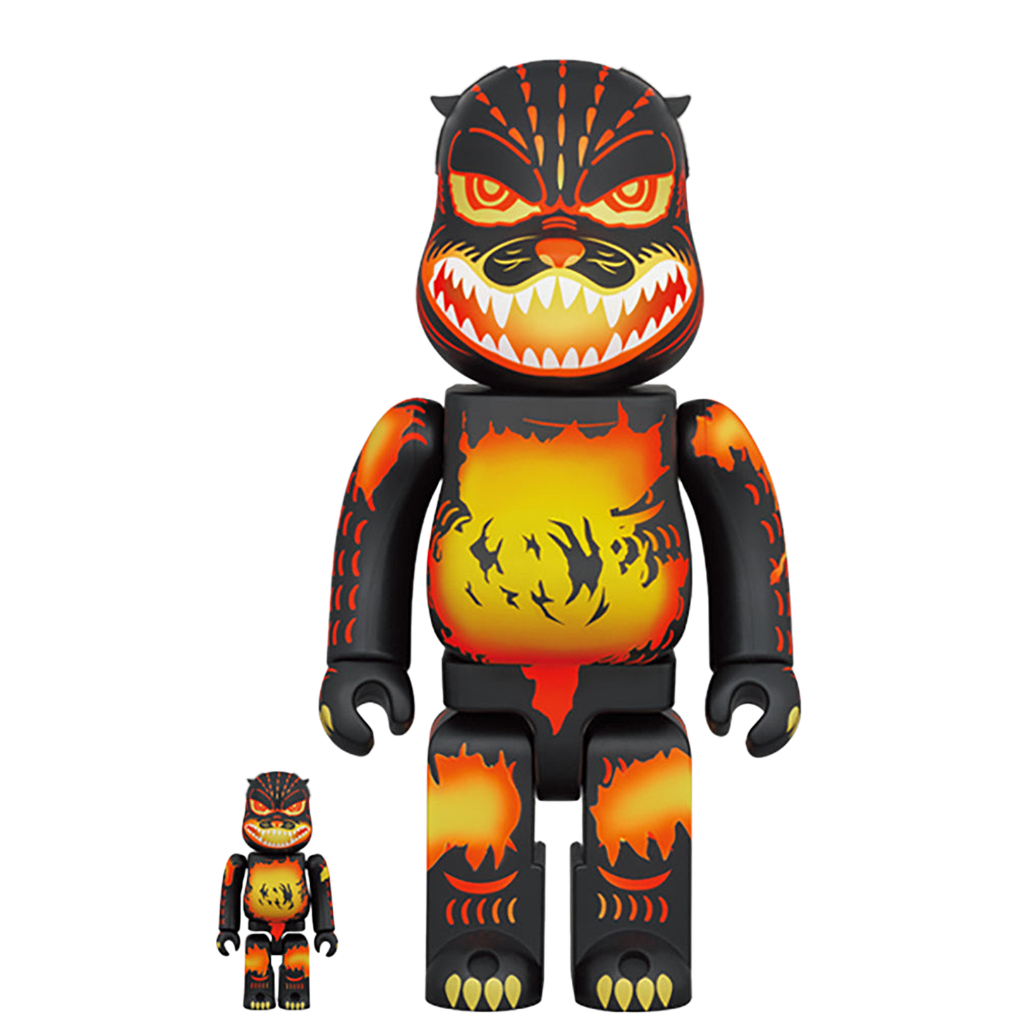 BE@RBRICK ゴジラ VS デストロイア版ゴジラ (メルトダウンVer.) 100％ & 400％