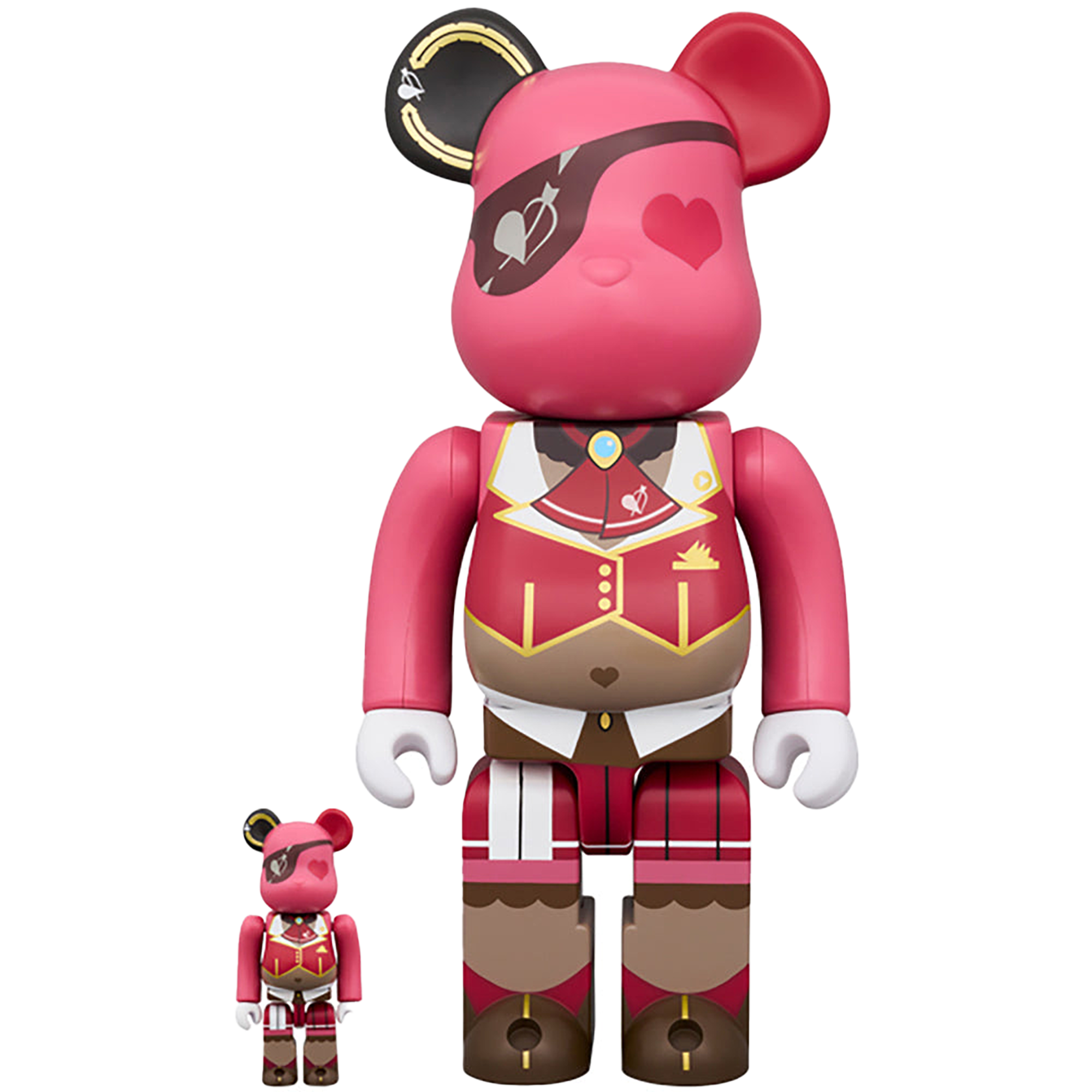 hololive × BE@RBRICK 宝鐘マリン 100% & 400%