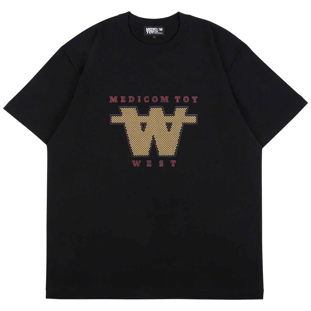 MLE MEDICOM TOY WEST ORIGINAL PRODUCTS MEDICOM TOY WEST LOGO TEE_3