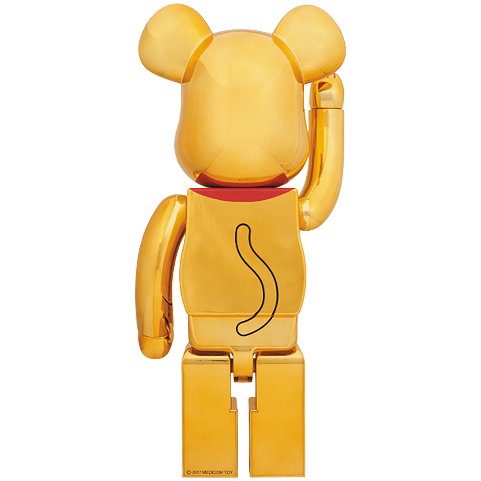 BE@RBRICK 招き猫 金メッキ 弐 1000％