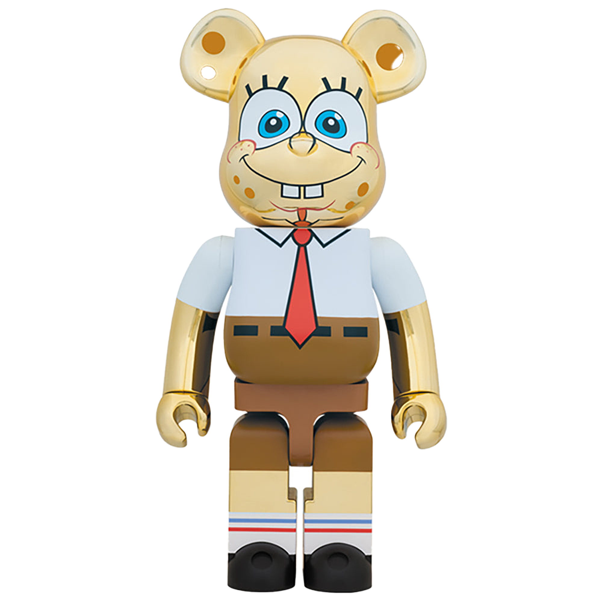BE@RBRICK SpongeBob GOLD CHROME 1000％
