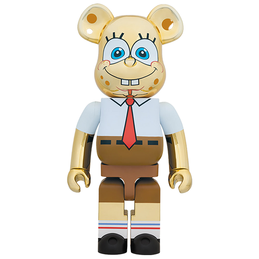BE@RBRICK SpongeBob GOLD CHROME 1000％