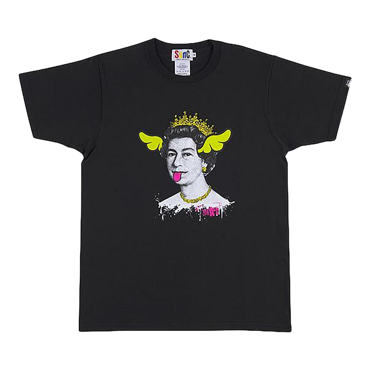 D*FACE TEE DOG SAVE THE QUEEN
