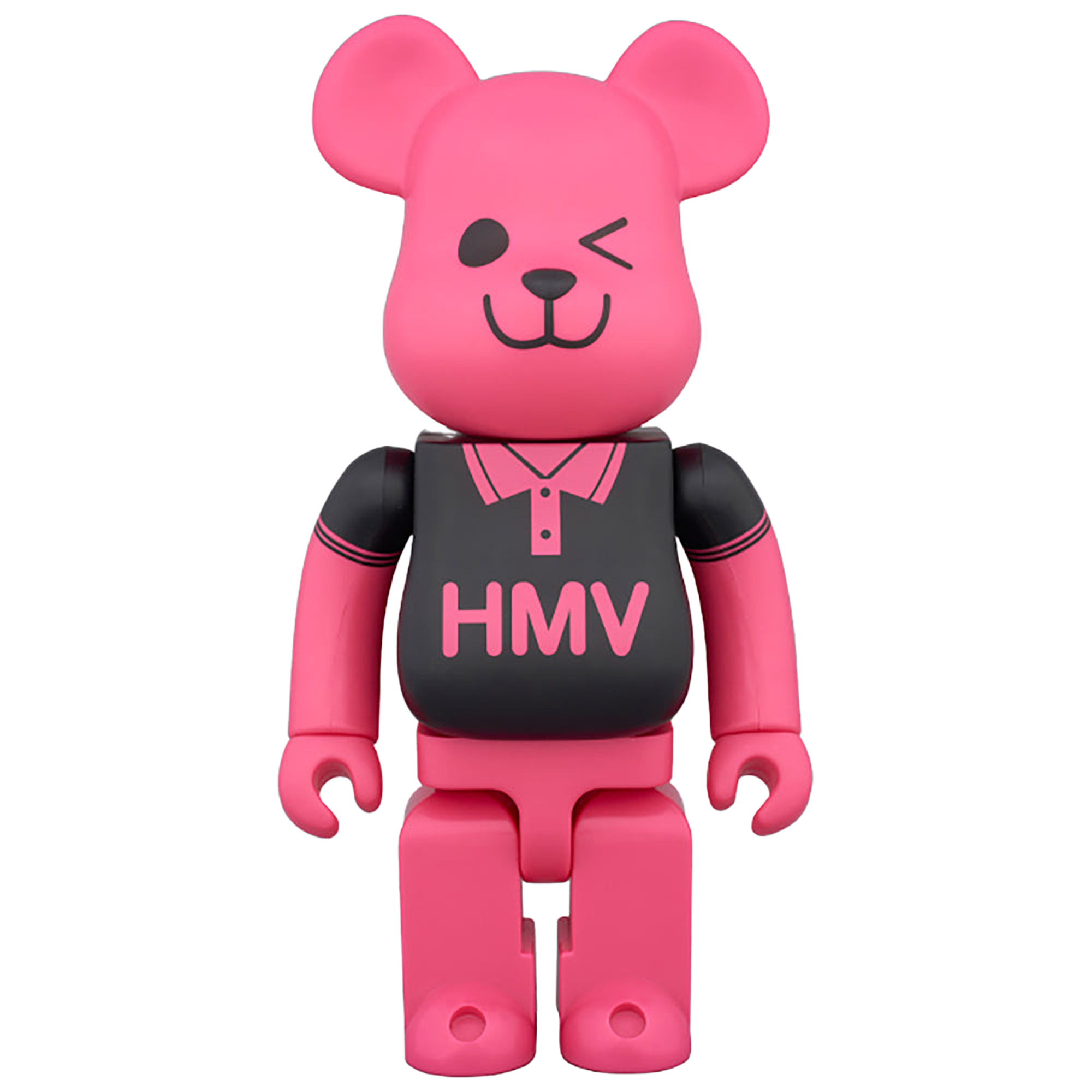 BE@RBRICK HMV BLACK POLO 400％ 25th Anniversary Ver.