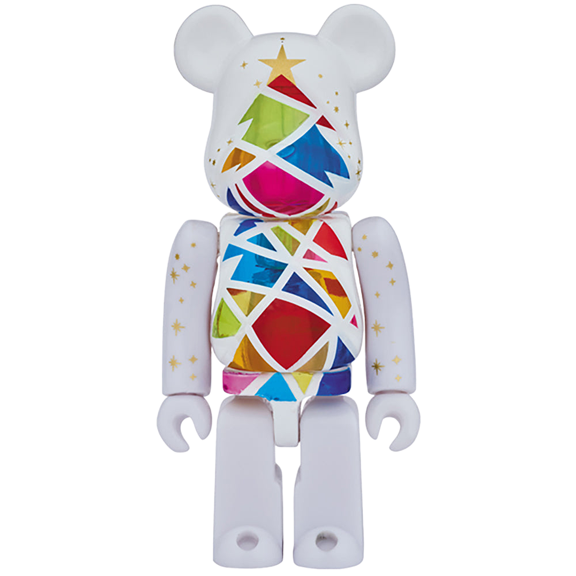2016 Xmas BE@RBRICK Stained-glass tree Snow white Ver. 100％（直営店限定モデル）