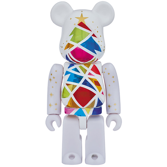 2016 Xmas BE@RBRICK Stained-glass tree Snow white Ver. 100％（直営店限定モデル）