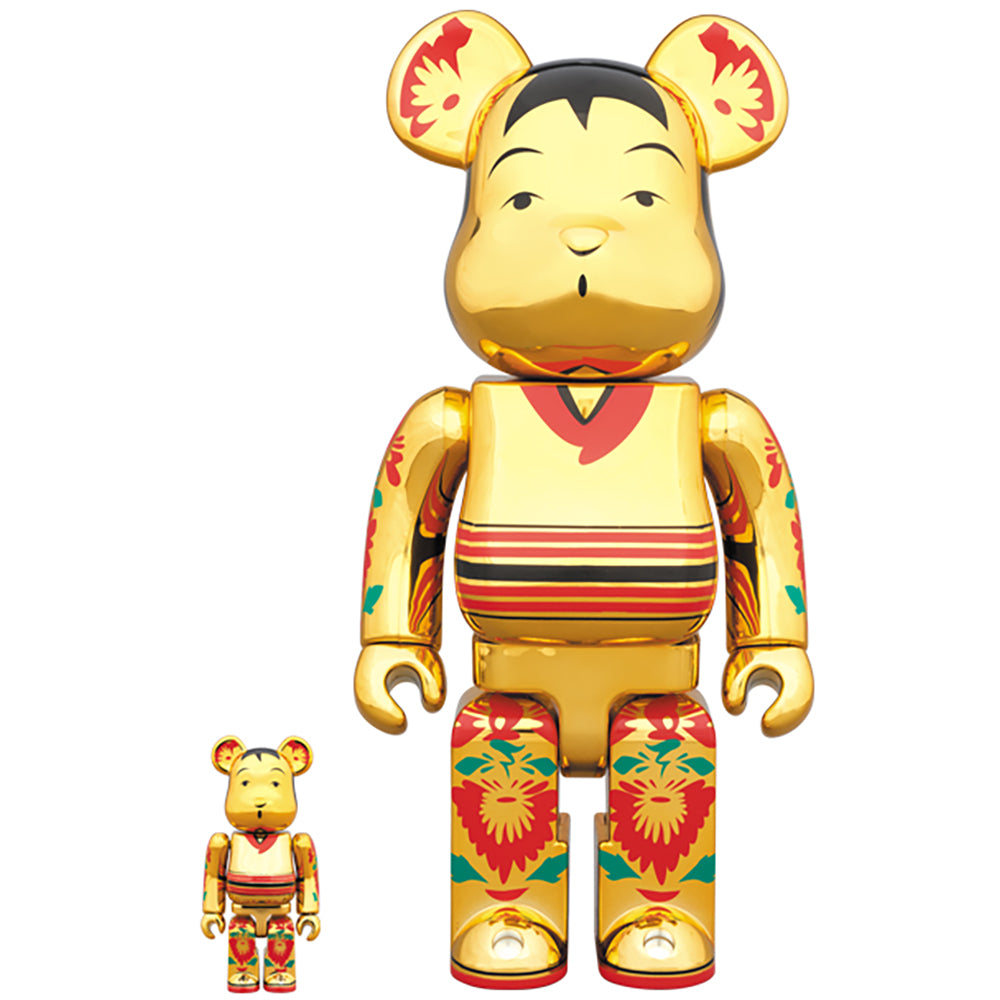 BE@RBRICK コケブリック 金メッキ 100％ & 400％_0