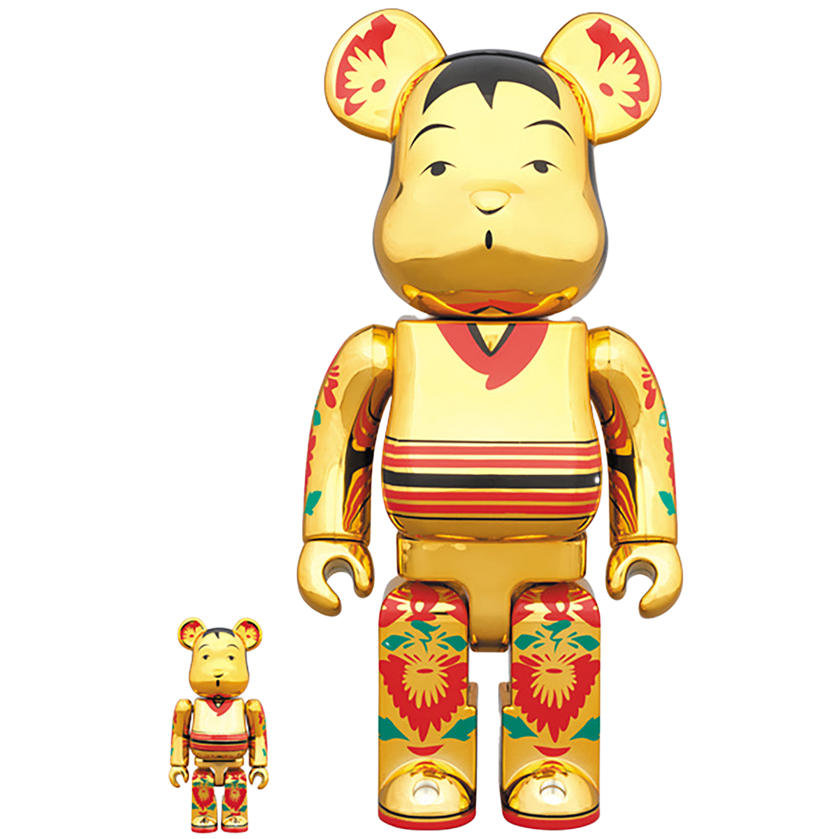 BE@RBRICK コケブリック 金メッキ 100％ & 400％