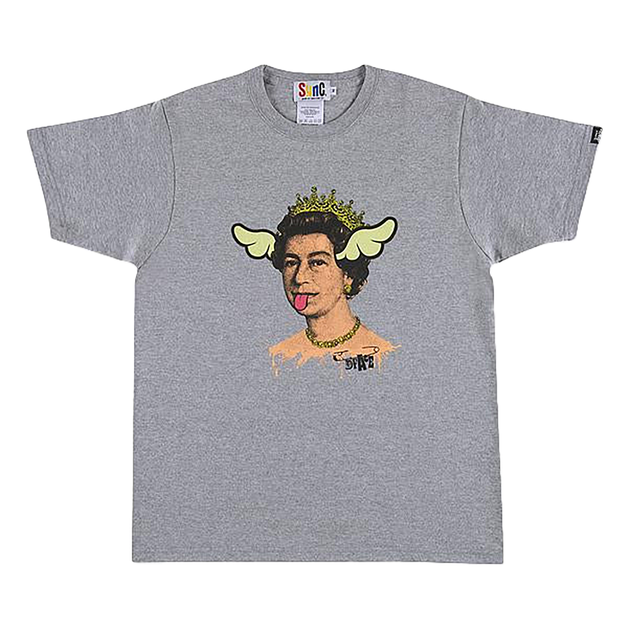 D*FACE TEE DOG SAVE THE QUEEN