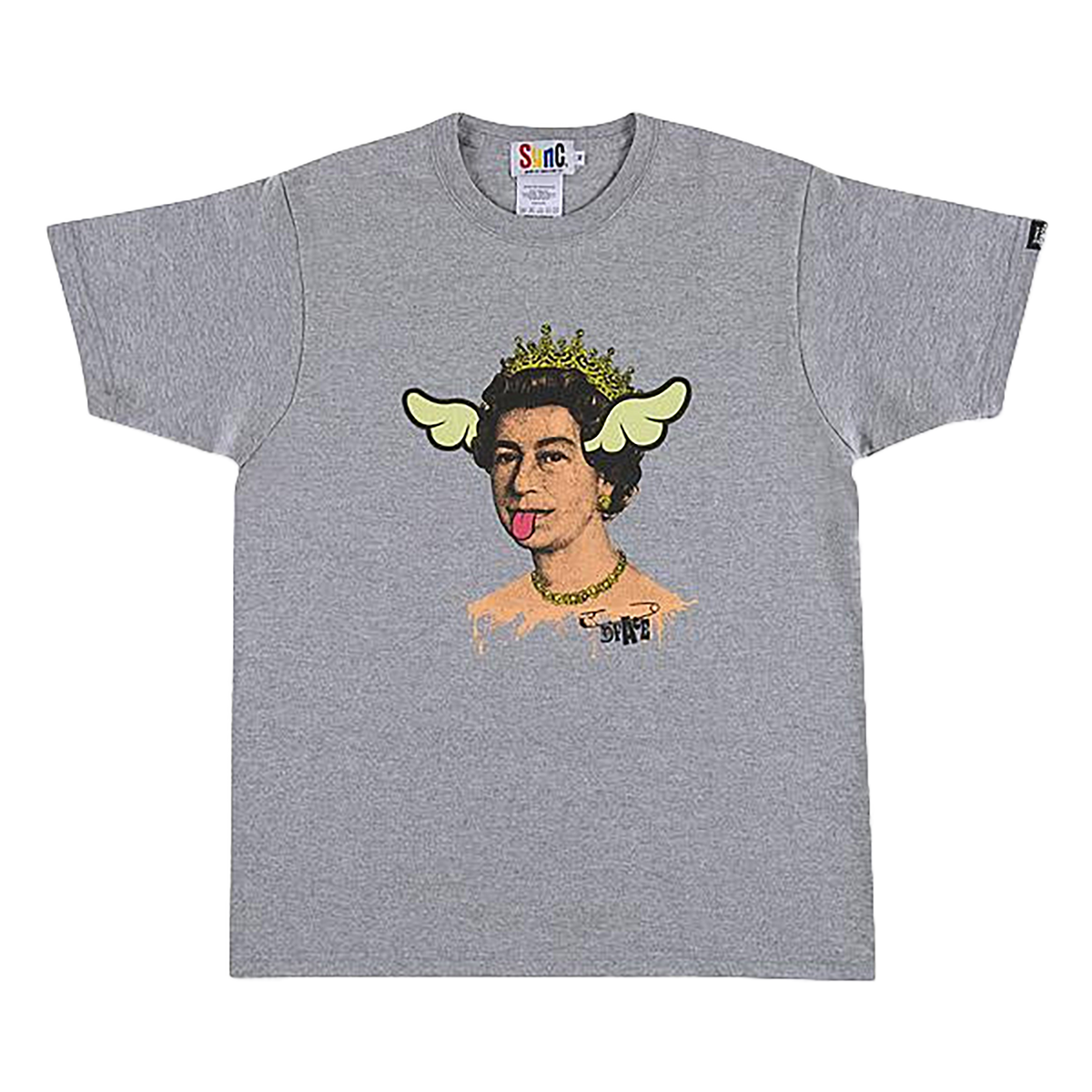 D*FACE TEE DOG SAVE THE QUEEN