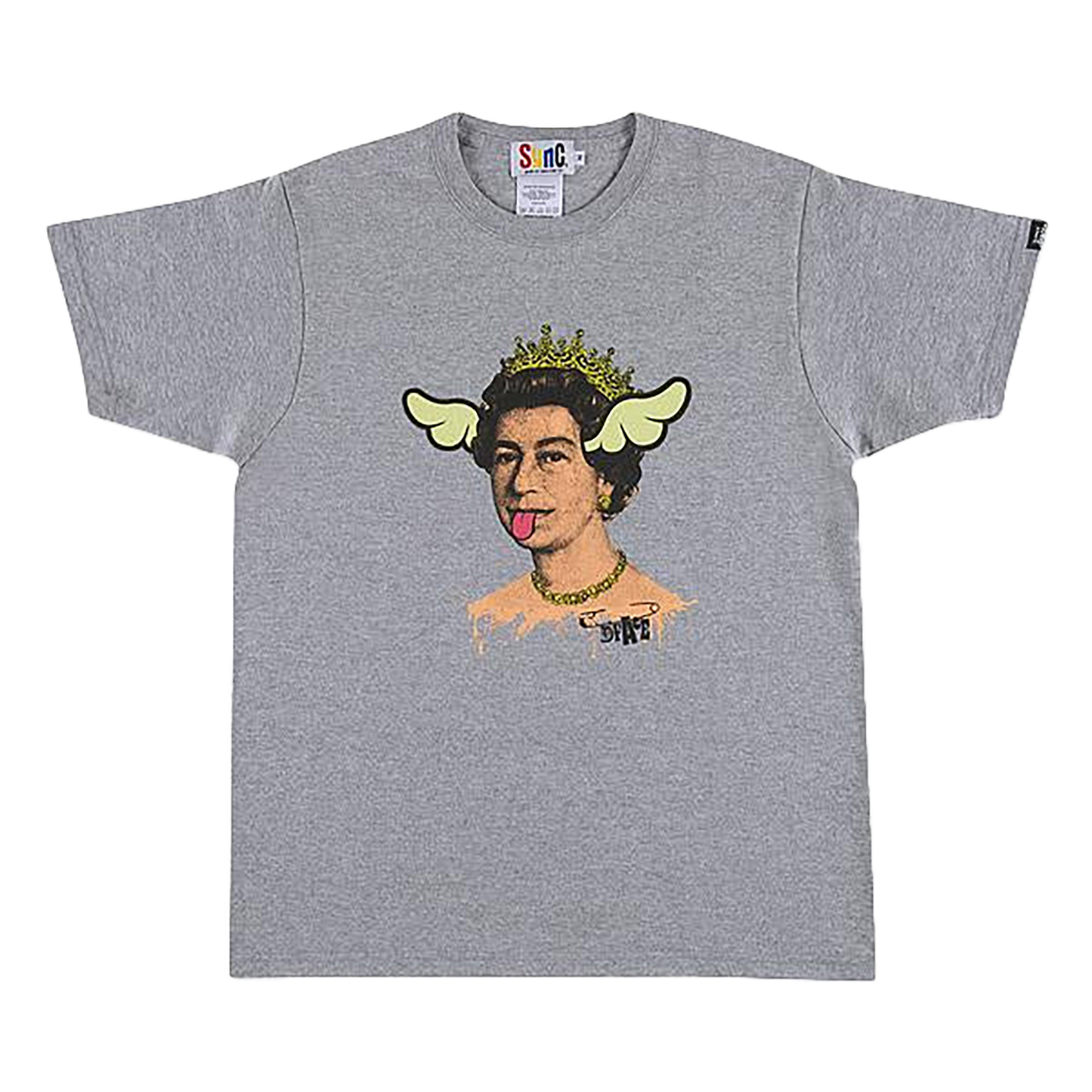 D*FACE TEE DOG SAVE THE QUEEN