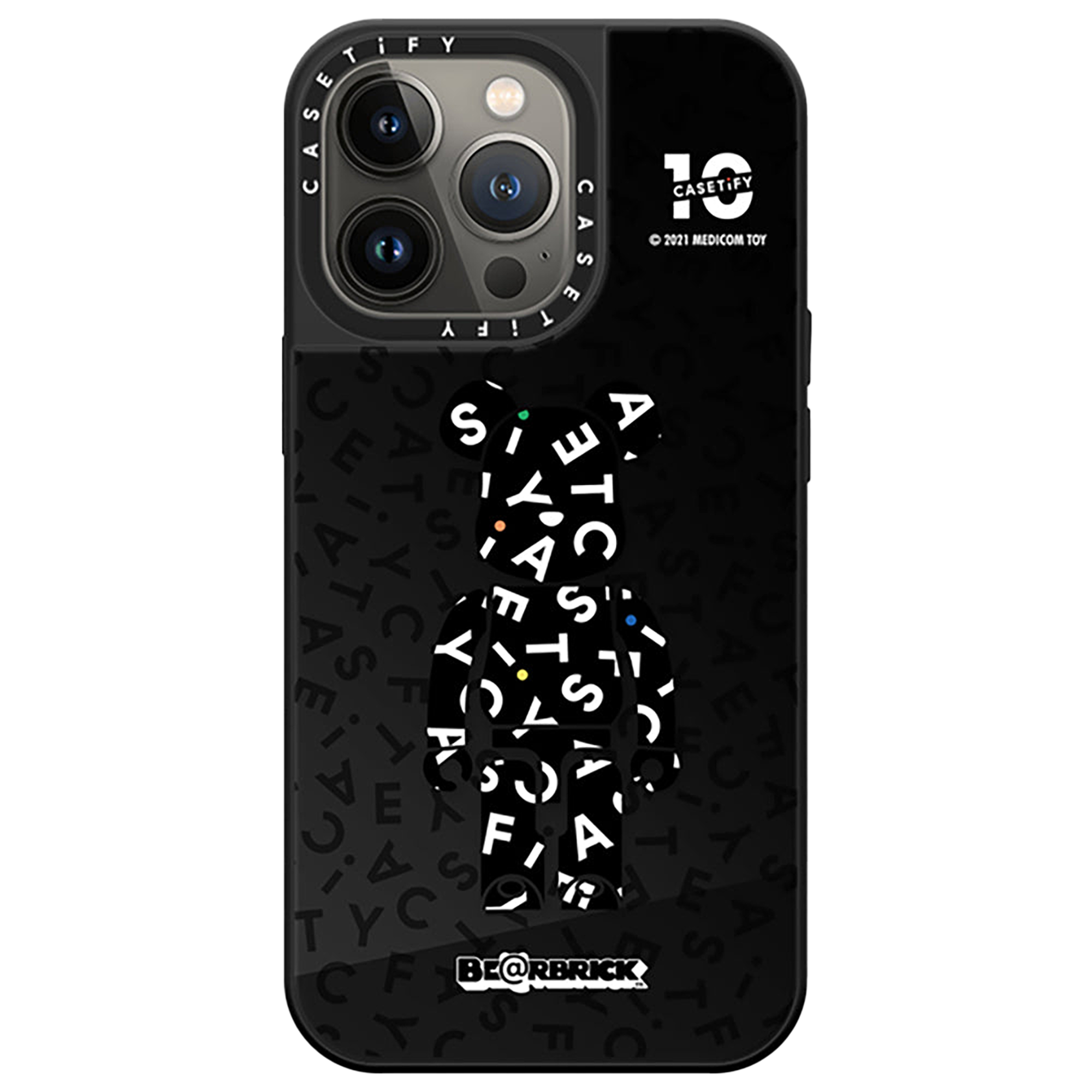 CASETiFY 10th Anniversary Monogram BE@RBRICK Phone Case