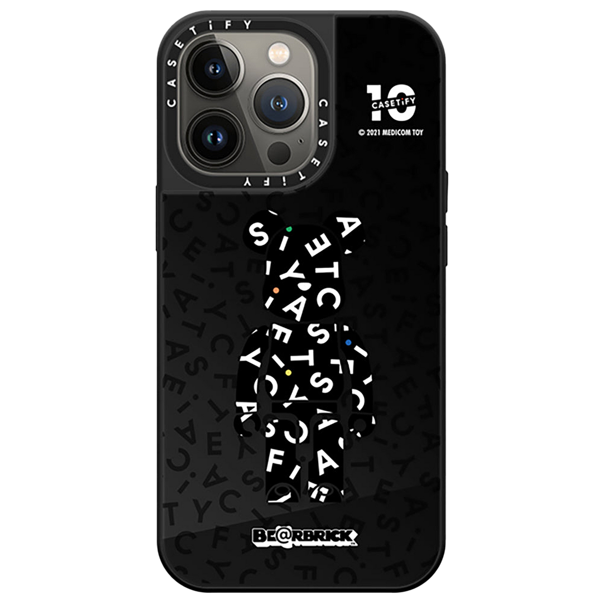 CASETiFY 10th Anniversary Monogram BE@RBRICK Phone Case