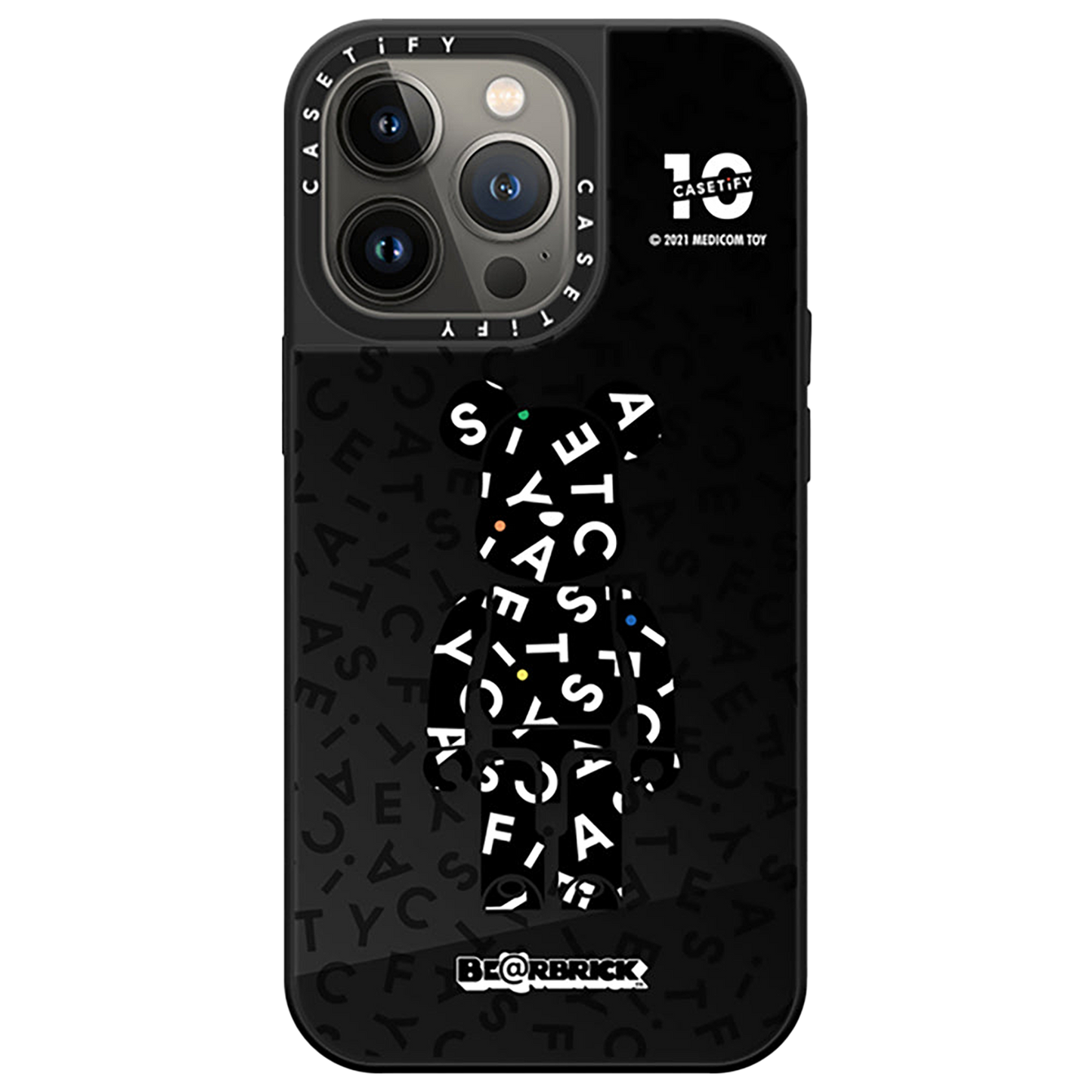 CASETiFY 10th Anniversary Monogram BE@RBRICK Phone Case